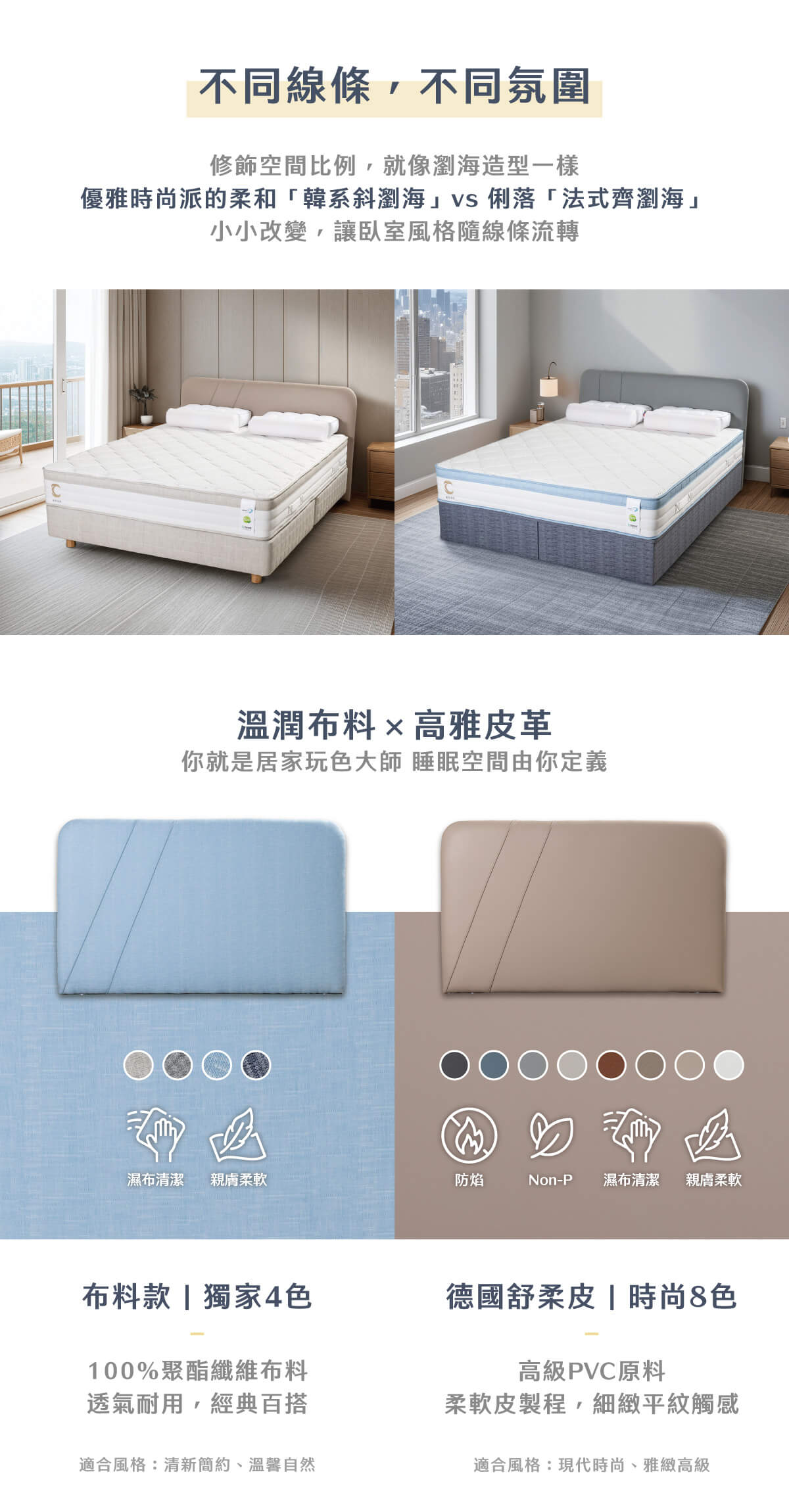 城市名床_晨光床頭板-斜紋時尚皮款商品頁_05