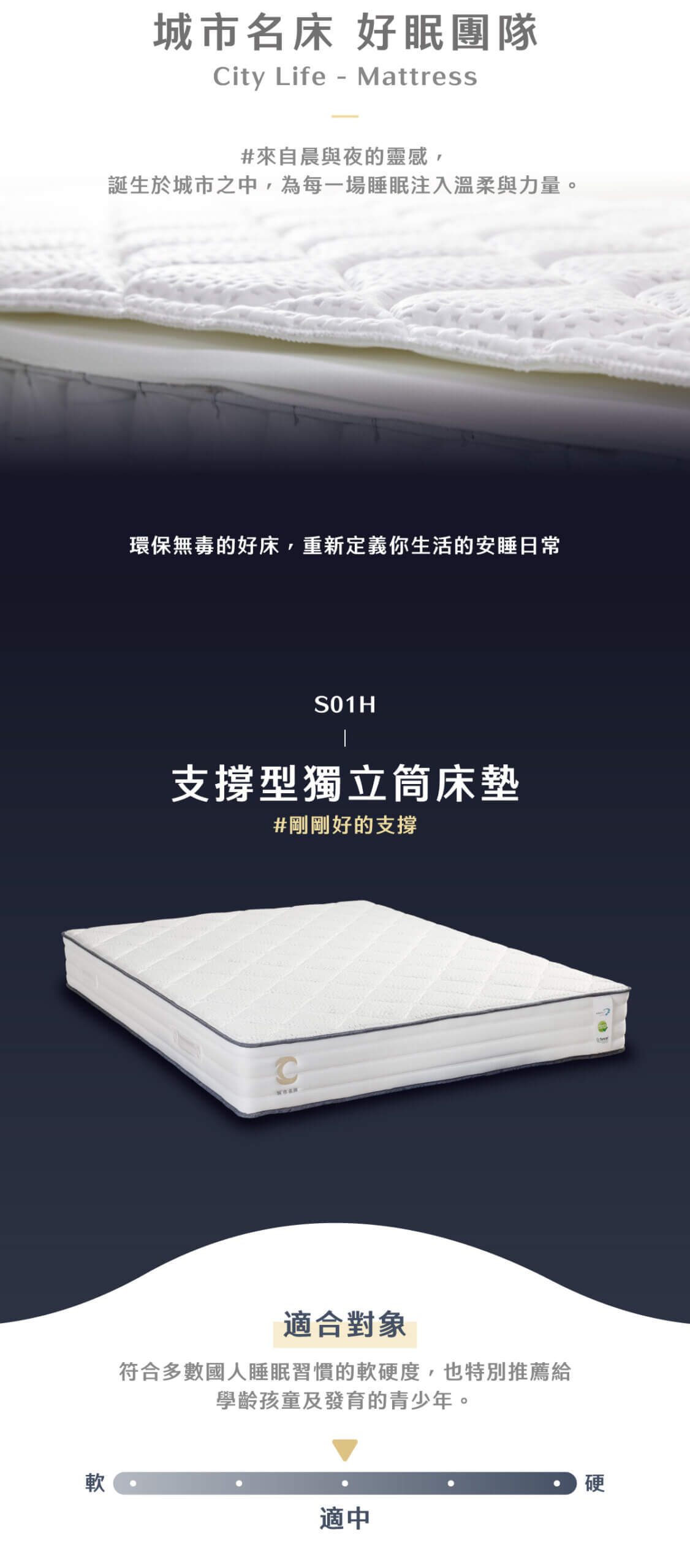城市家居-城市名床_S01H支撐型獨立筒床墊_商品頁_02new