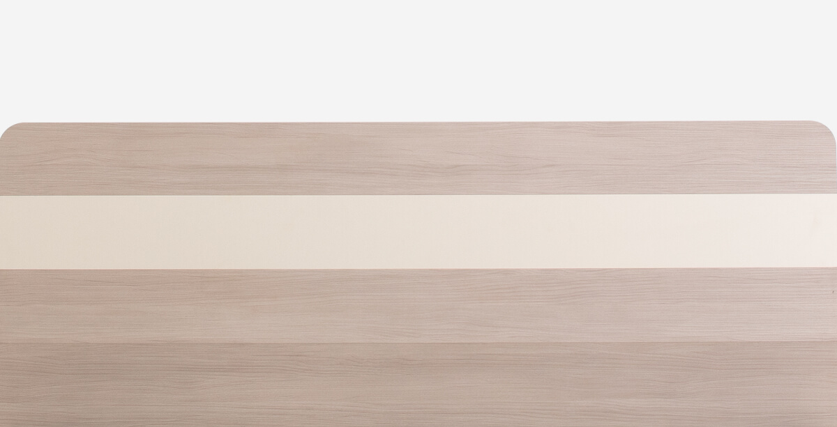 現代簡約排骨雙人床架-萬橡色_04