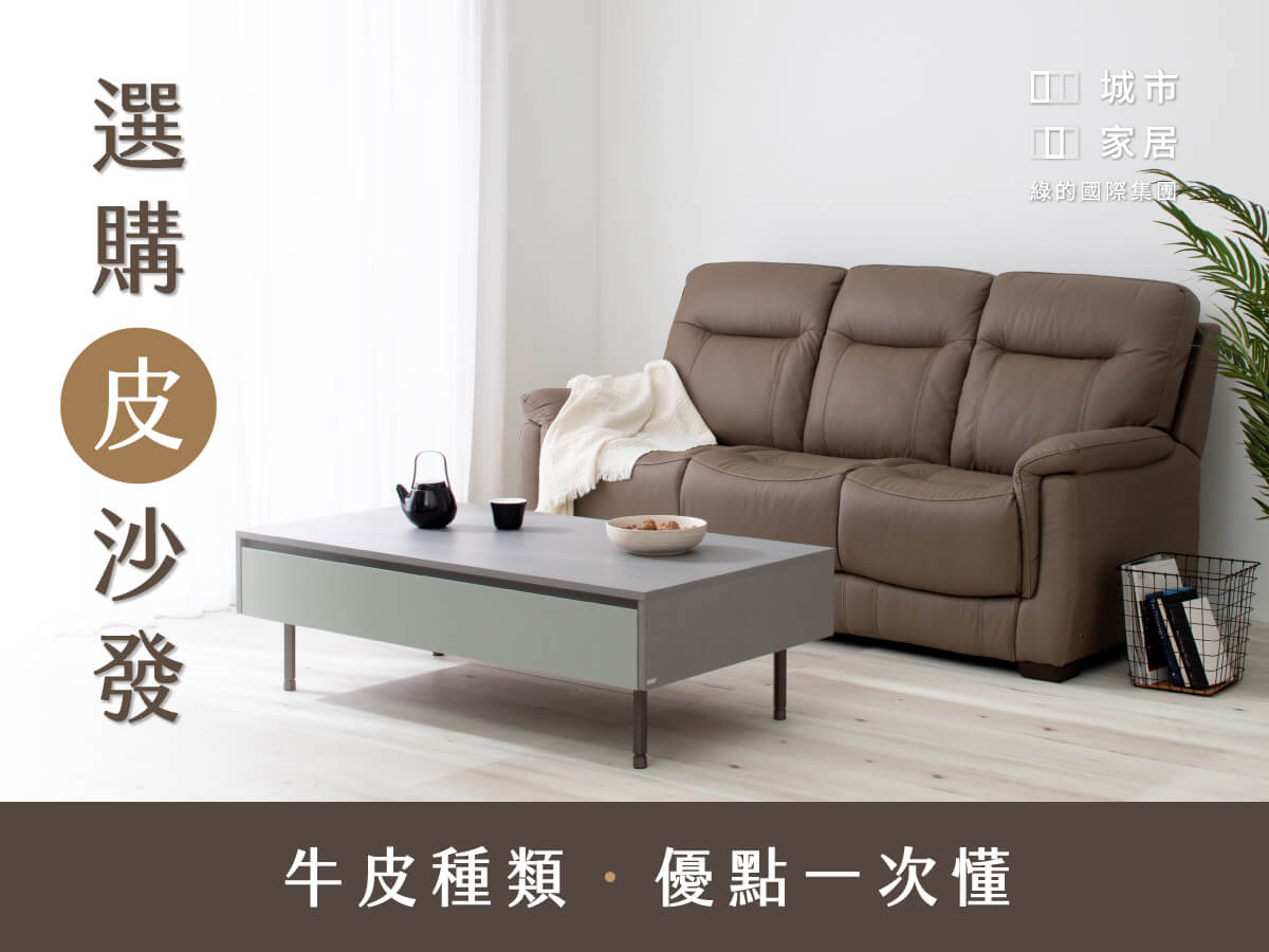 選購皮沙發 | 牛皮種類、優點一次看懂
